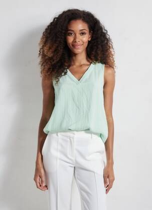 Blouse vert STREET ONE femme