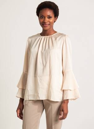 Chemisier beige GOÛT D'ANVERS femme