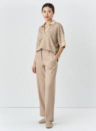 Polo beige TOM TAILOR femme