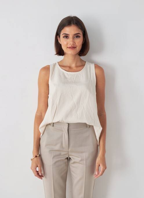 Débardeur beige ZABAIONE femme