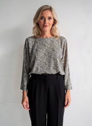 T-shirt noir OPUS femme