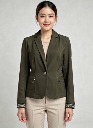 Blazer vert STREET ONE femme