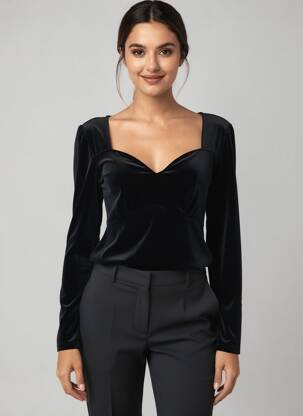 Top noir VILA femme