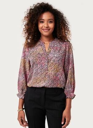 Chemisier coupe droite rose VERO MODA femme