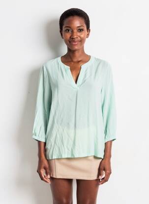 Blouse vert STREET ONE femme