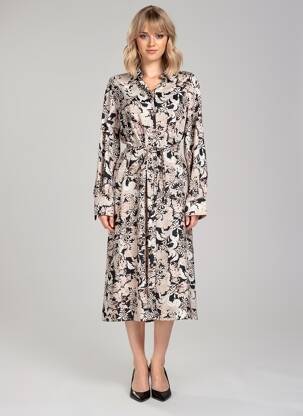Robe longue noir MANGO femme