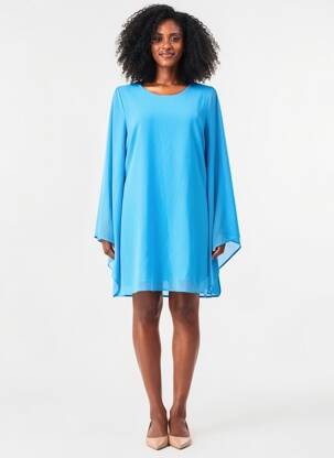 Robe courte bleu VICOLO femme
