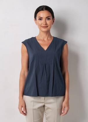 Blouse bleu OPUS femme