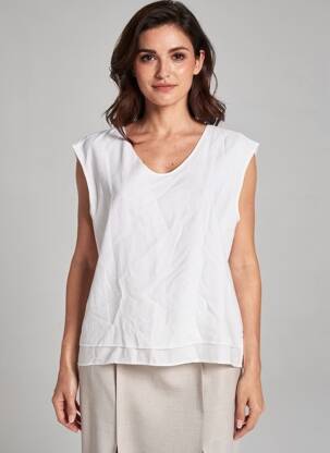 Blouse beige STREET ONE femme