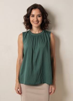 Blouse vert OPUS femme