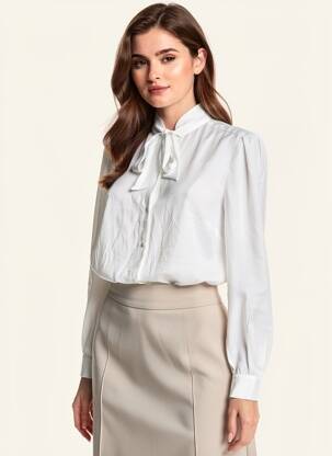 Chemisier blanc LPB LES PETITES BOMBES  femme