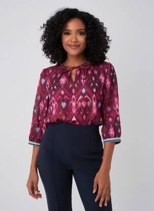 Blouse violet STREET ONE femme