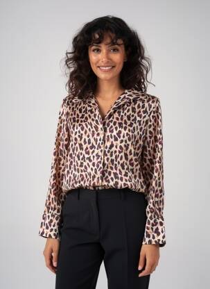 Chemisier marron AMELIE & AMELIE femme