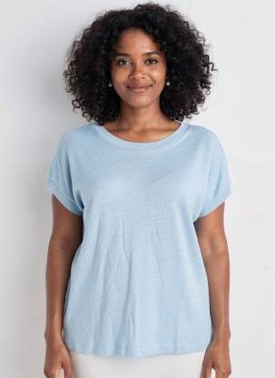 Top bleu STREET ONE femme