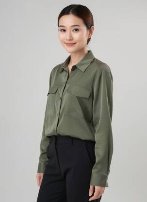 Chemisier vert S.OLIVER femme