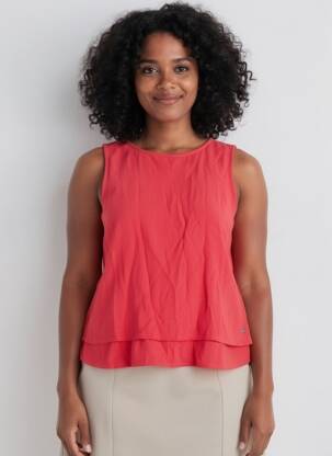 Blouse rouge STREET ONE femme