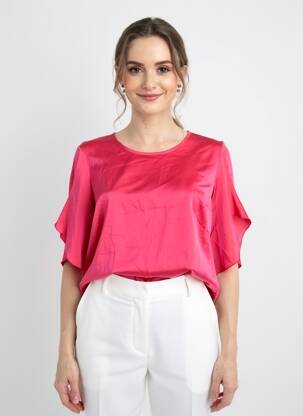 Blouse rose AMELIE & AMELIE femme