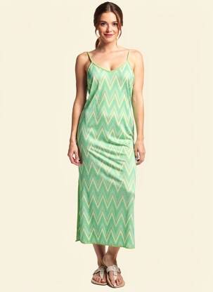 Robe courte vert MANGO femme
