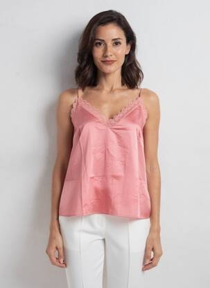 Blouse rose MOLLY BRACKEN femme