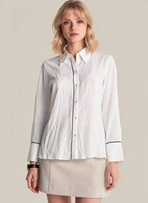 Chemisier blanc MANGO femme