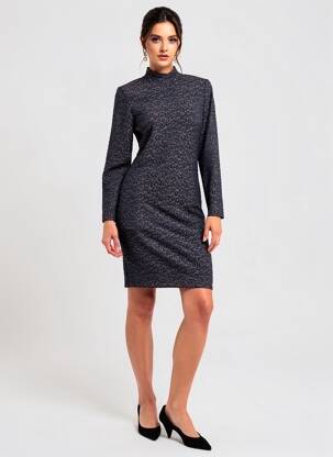 Robe courte marron SUPERDRY femme