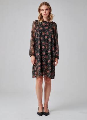 Robe courte rouge MANGO femme