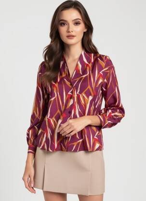 Chemisier violet VILA femme