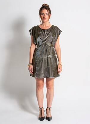 Robe courte vert MOLLY BRACKEN femme