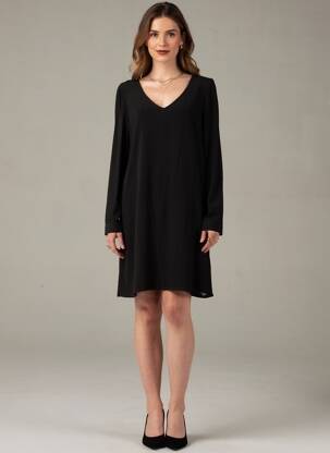 Robe courte noir LPB LES PETITES BOMBES  femme