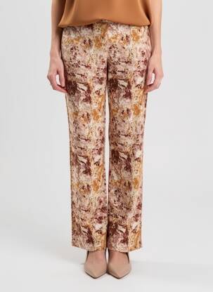 Pantalon droit beige GOLD & SILVER femme