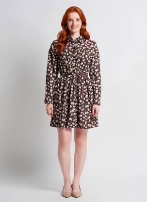 Robe mi-longue noir MANGO femme