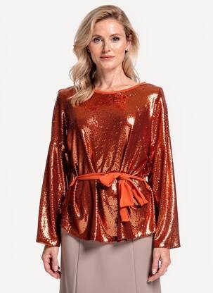Top orange KOCCA femme