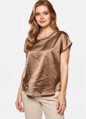 Top marron AMELIE & AMELIE femme