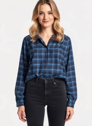 Chemisier bleu LE FABULEUX MARCEL DE BRUXELLES femme