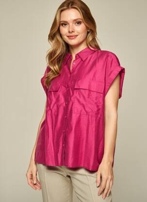 Chemisier rose OPUS femme