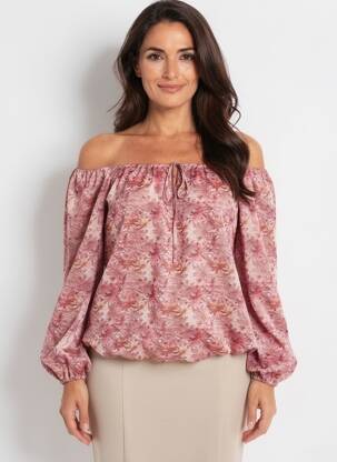 Chemisier rose ZABAIONE femme