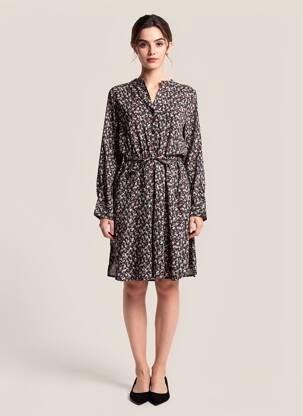 Robe mi-longue noir ONLY femme