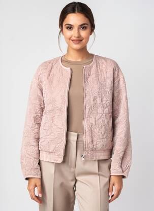 Veste casual rose MANGO femme