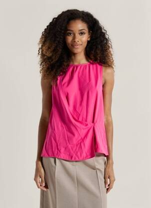 Blouse rose MANGO femme