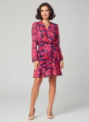 Robe courte rose MORGAN femme
