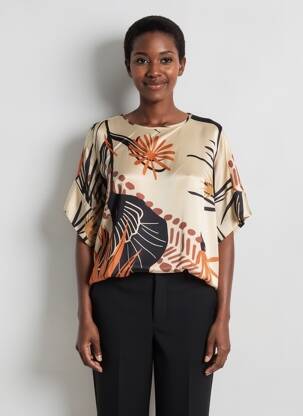 Chemisier marron COPINES D'ANVERS femme