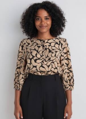 Blouse beige STREET ONE femme