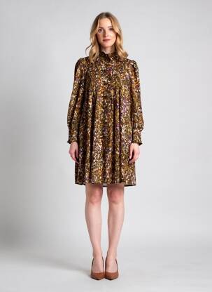 Robe courte marron MOLLY BRACKEN femme