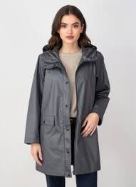 Imperméable capuche gris fonce VERO MODA femme