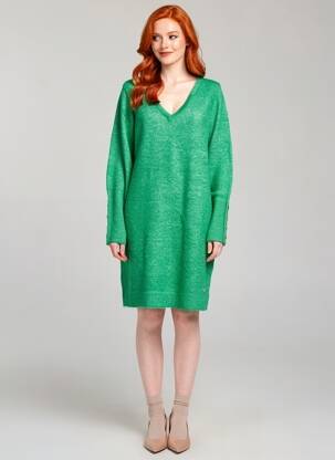 Robe pull vert LPB LES PETITES BOMBES  femme