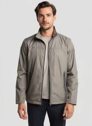 Coupe-vent poches sans capuche gris GEOX homme