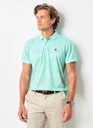 Polo bleu GARCIA homme