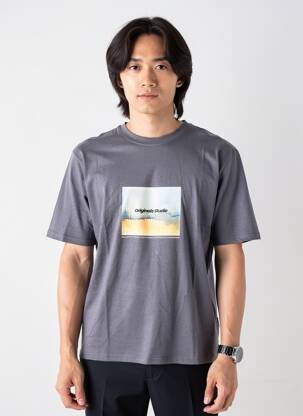 T-shirt gris JACK & JONES homme