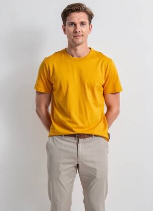 T-shirt orange G STAR homme