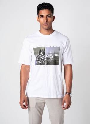 T-shirt blanc JACK & JONES homme